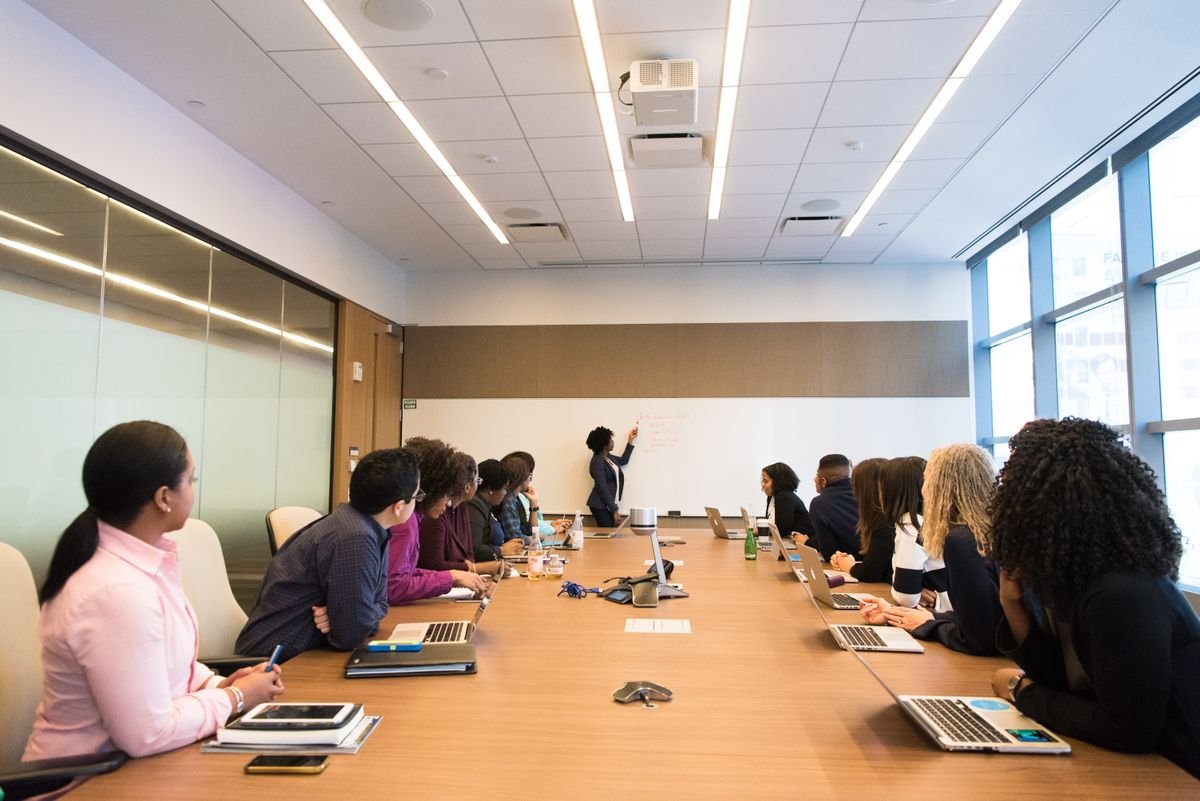 Law students studying at library